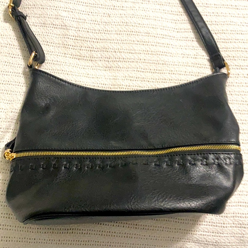 LF Leather bag with tassel and gold hardware